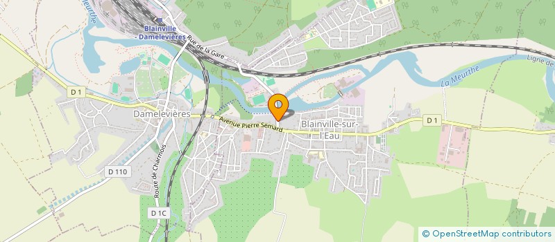 localisation de l'entreprise SCI IBL  BLAINVILLE-SUR-L'EAU