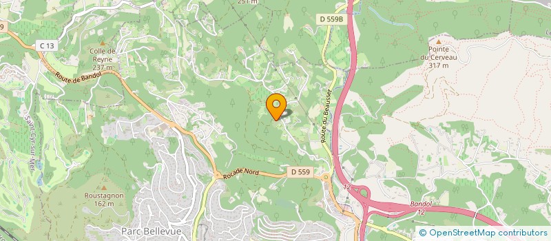 localisation de l'entreprise SCI IBOO  BANDOL