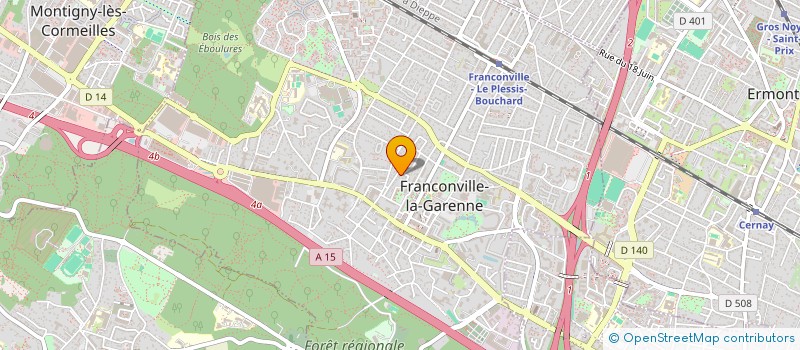 localisation de l'entreprise SCI IBRAHEEM  FRANCONVILLE