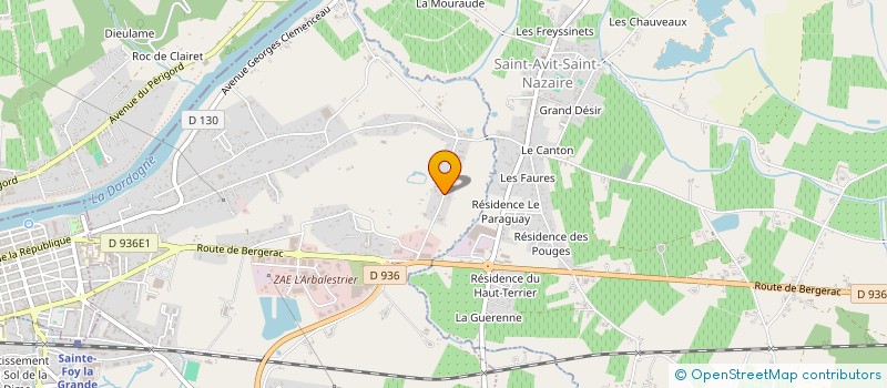 localisation de l'entreprise SCI IC  SAINT-AVIT-SAINT-NAZAIRE