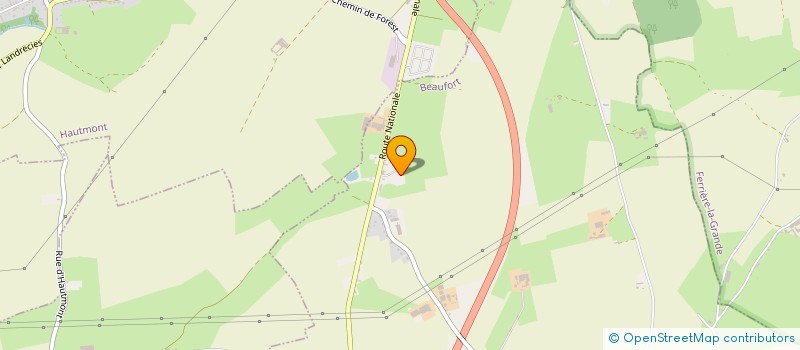 localisation de l'entreprise SCI IC IMMO  BEAUFORT