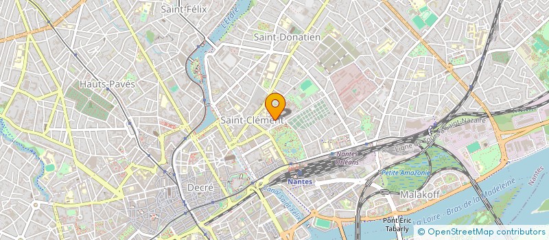 localisation de l'entreprise SCI ICAM à NANTES