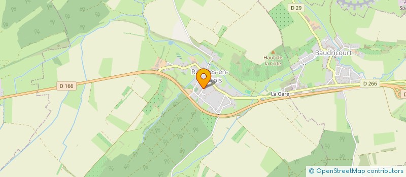 localisation de l'entreprise SCI ICAR I  ROUVRES-EN-XAINTOIS