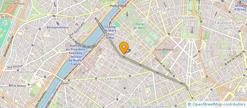 localisation de l'entreprise SCI ICARE  PARIS