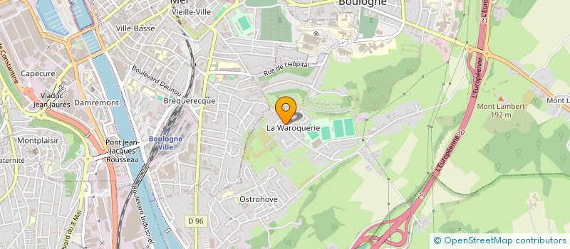 localisation de l'entreprise SCI ICARE à SAINT-MARTIN-BOULOGNE