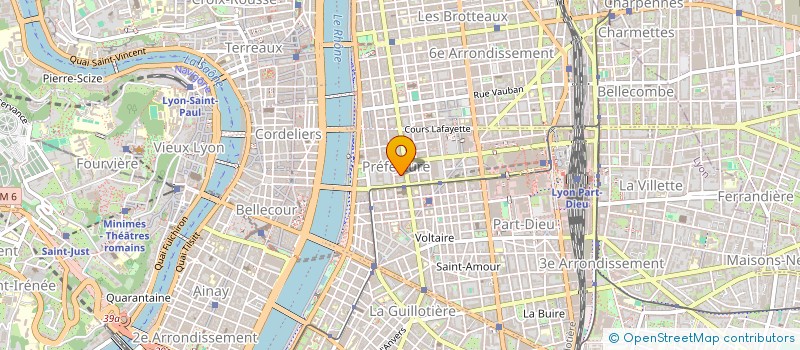 localisation de l'entreprise SCI ICARE  LYON