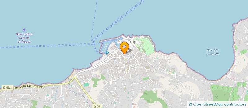 localisation de l'entreprise SCI ICARE à SAINT-TROPEZ