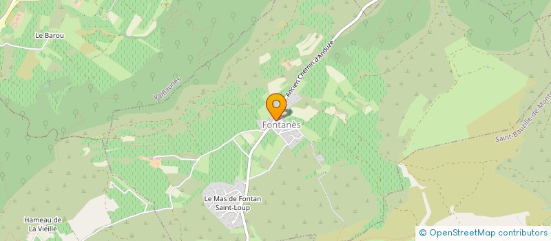 localisation de l'entreprise SCI ICARE  FONTANES