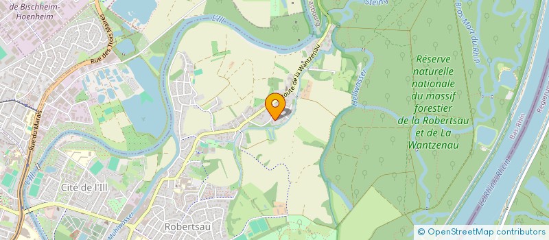 localisation de l'entreprise SCI ICARIUS  STRASBOURG