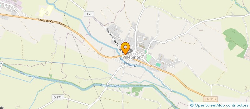 localisation de l'entreprise SCI ICART  VILLEPINTE