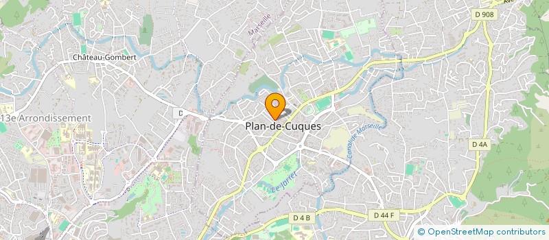 localisation de l'entreprise SCI ICAVI  PLAN-DE-CUQUES