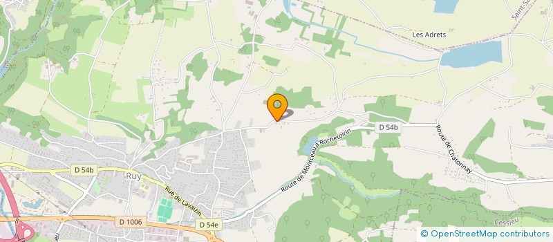 localisation de l'entreprise SCI ICC  RUY-MONTCEAU