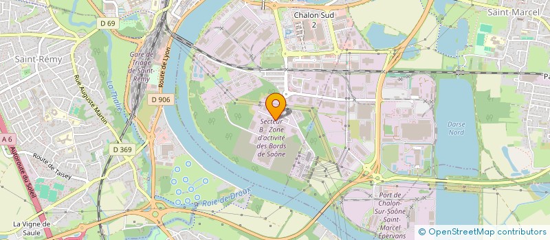 localisation de l'entreprise SCI ICE à CHALON-SUR-SAONE