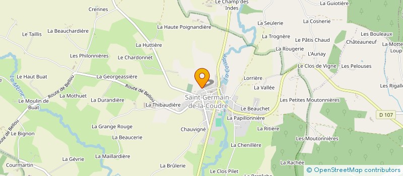localisation de l'entreprise SCI ICEO à SAINT-GERMAIN-DE-LA-COUDRE