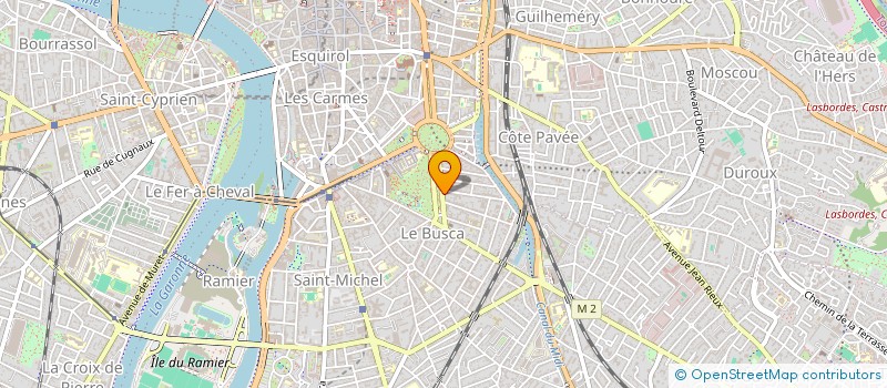 localisation de l'entreprise SCI ICK à TOULOUSE