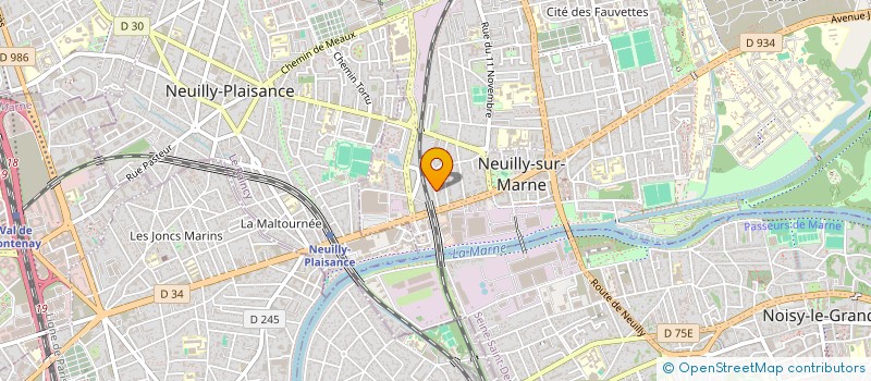 localisation de l'entreprise SCI ICL à NEUILLY-SUR-MARNE