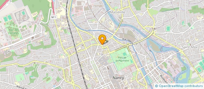 localisation de l'entreprise SCI ICL  NANCY