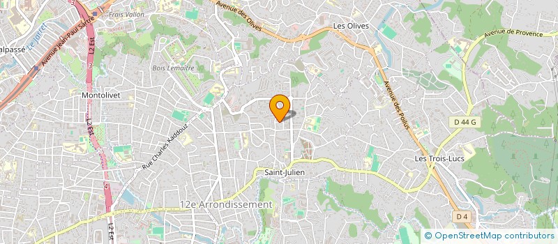 localisation de l'entreprise SCI ICO à MARSEILLE
