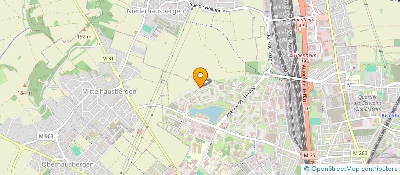 localisation de l'entreprise SCI ICONE à SCHILTIGHEIM