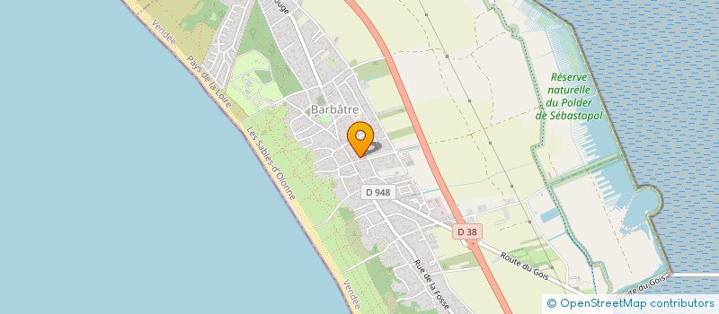 localisation de l'entreprise SCI ICOSA  BARBATRE