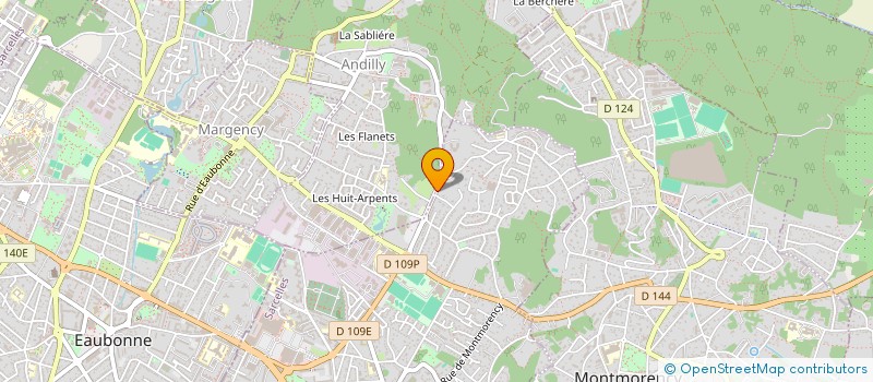 localisation de l'entreprise SCI ICYF  SOISY-SOUS-MONTMORENCY