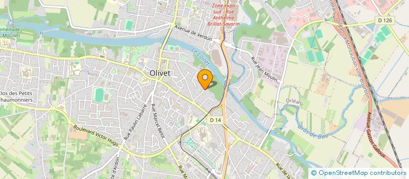 localisation de l'entreprise SCI ID à OLIVET