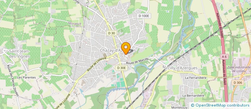 localisation de l'entreprise SCI ID  CHATILLON