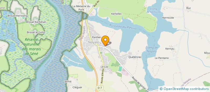 localisation de l'entreprise SCI ID DUPLAIX  THEIX-NOYALO