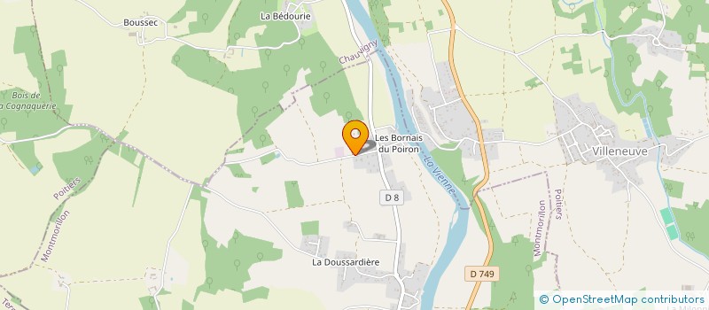 localisation de l'entreprise SCI ID'GG  VALDIVIENNE