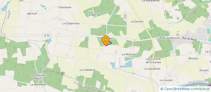 localisation de l'entreprise SCI ID IMMO  LANGON