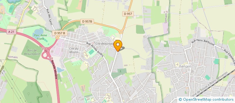 localisation de l'entreprise SCI ID2N LES CLOS JULES  BRUILLE-LEZ-MARCHIENNES