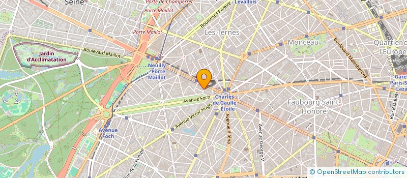 localisation de l'entreprise SCI IDA  PARIS