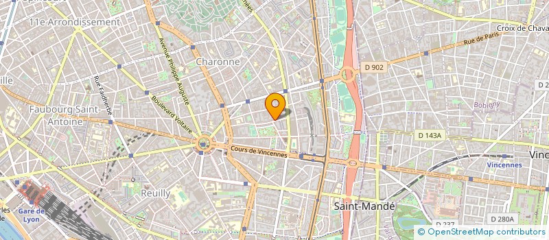 localisation de l'entreprise SCI IDA  PARIS