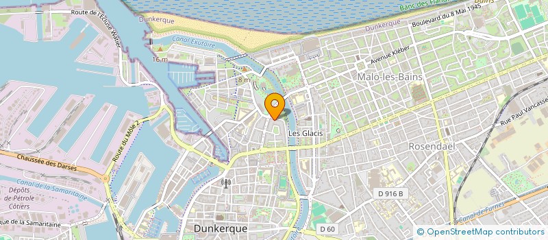 localisation de l'entreprise SCI IDA à DUNKERQUE