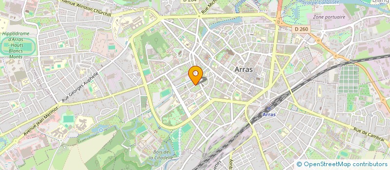 localisation de l'entreprise SCI IDA à ARRAS
