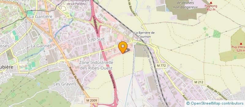 localisation de l'entreprise SCI IDA2  AUBIERE