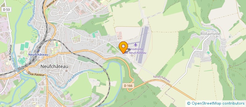 localisation de l'entreprise SCI IDALINA  NEUFCHATEAU
