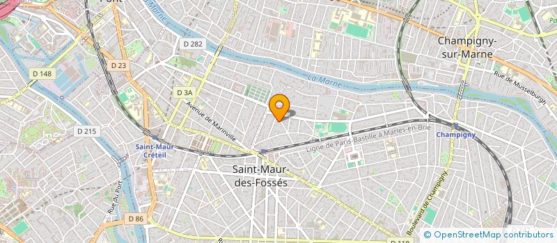 localisation de l'entreprise SCI IDE à SAINT-MAUR-DES-FOSSES