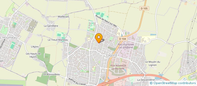 localisation de l'entreprise SCI IDEAL SWEET HOME  LAGORD