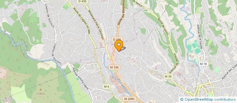 localisation de l'entreprise SCI IDEAPREM à CAGNES-SUR-MER