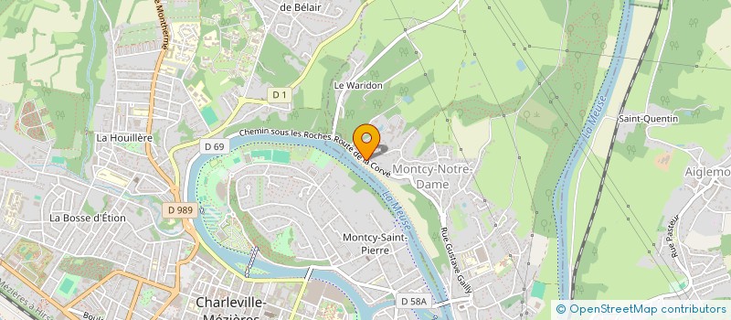 localisation de l'entreprise SCI IDEE NOUVELLE  SALES