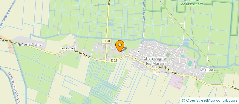 localisation de l'entreprise SCI IDEM  CHAMPAGNE-LES-MARAIS