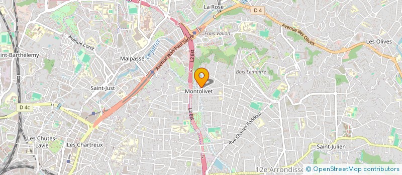 localisation de l'entreprise SCI IDENTIQUE à MARSEILLE