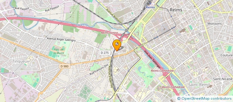 localisation de l'entreprise SCI IDEST  REIMS