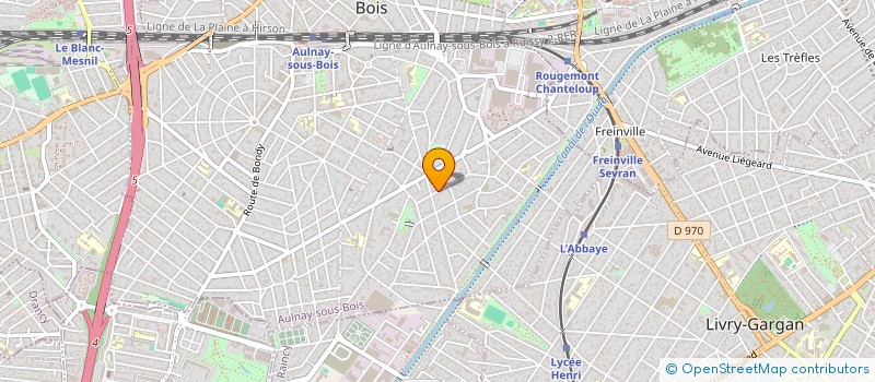localisation de l'entreprise SCI IDFV à AULNAY-SOUS-BOIS