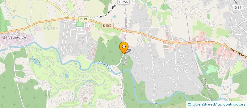 localisation de l'entreprise SCI IDH  CALLIAN