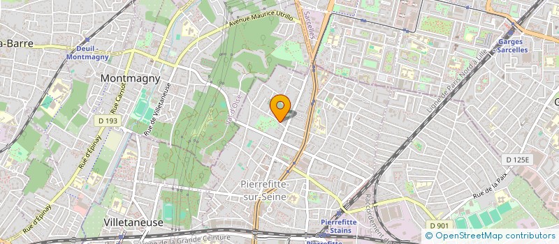 localisation de l'entreprise SCI IDIR à PIERREFITTE-SUR-SEINE