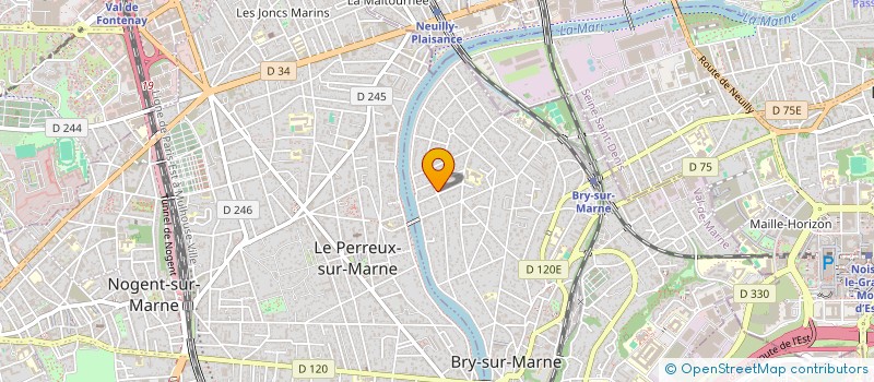 localisation de l'entreprise SCI IDL  BRY-SUR-MARNE