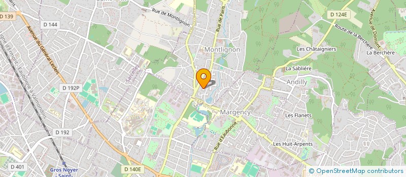 localisation de l'entreprise SCI IDM  MONTMORENCY