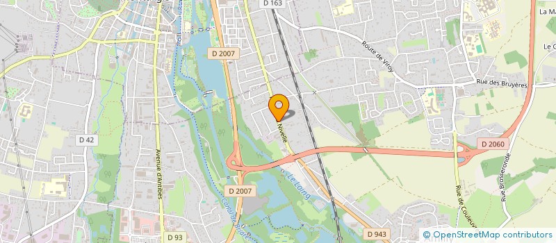 localisation de l'entreprise SCI IDME à AMILLY